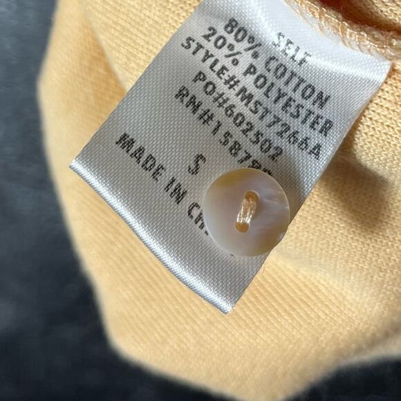 Mable Peach Terry Cloth Crop Tank Top Size Small - Picture 7 of 8